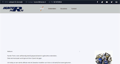 Desktop Screenshot of hunterparts.nl